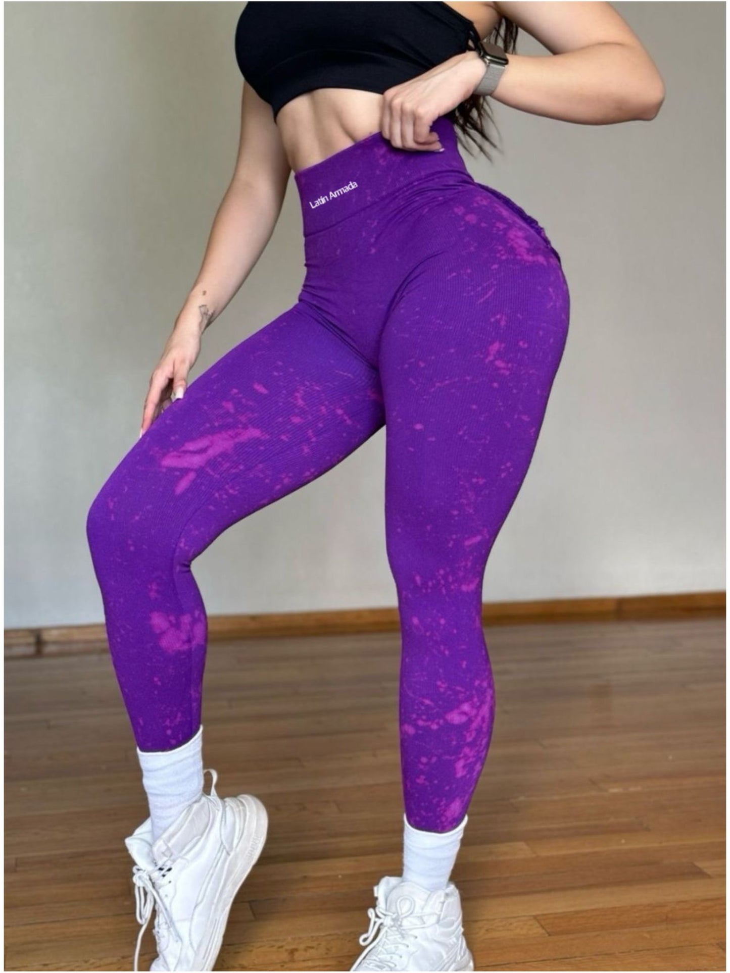 Purple Volume Leggins